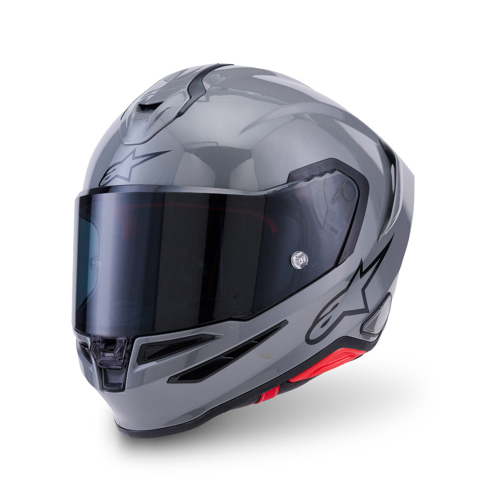 AS8202026 SR7 SOLID HELMET ECE06 GRAY GLOSS