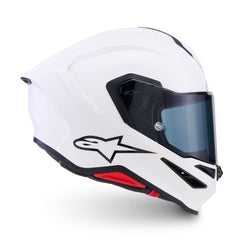 AS8202026 SR7 SOLID HELMET ECE06 WHITE GLOSS