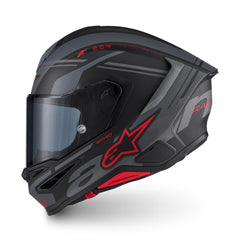 AS8203326 SR7 ACORE HELMET ECE06 BLACK GRAY RED MATT