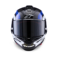 AS8203926 SR10 ARIUS HELMET ECE06/DOT/FIM BLACK WHITE BLUE GLOSS