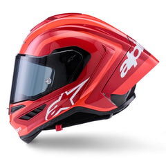 AS8203926 SR10 ARIUS HELMET ECE06/DOT/FIM BLACK WHITE DOUBLE RED GLOSS