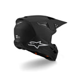 SM3 SOLID HELMET ECE 22.06 BLACK MATT (0110)