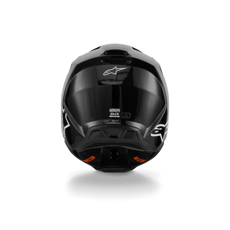 Alpinestars SM3 Solid Helmet ECE 22.06 Black Glossy