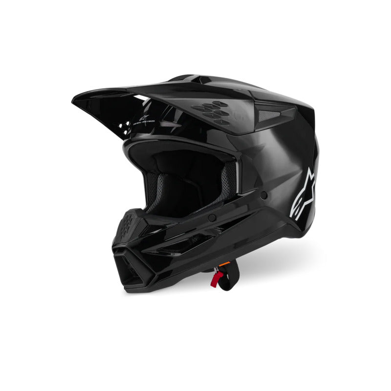 Alpinestars SM3 Solid Helmet ECE 22.06 Black Glossy