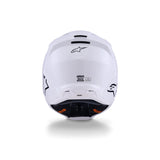 SM3 SOLID HELMET ECE 22.06 WHITE GLOSSY (2180)