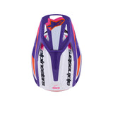 SM3 HEAT HELMET ECE06 WHITE PURPLE PINK GLOSS (2052)
