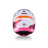 SM3 HEAT HELMET ECE06 WHITE PURPLE PINK GLOSS (2052)