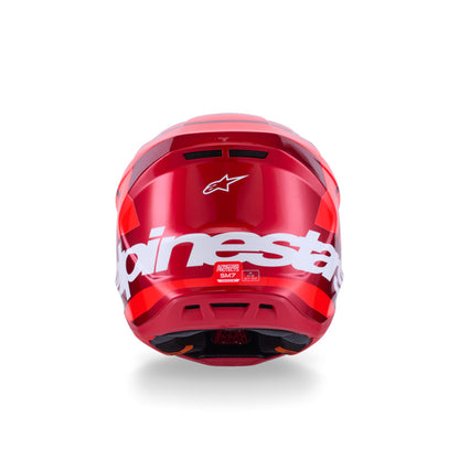 Alpinestars SM7 Core Helmet ECE06 Red Glossy