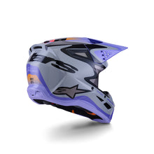 Alpinestars SM3 Jettson Helmet ECE06 Gray Purple Black Glossy