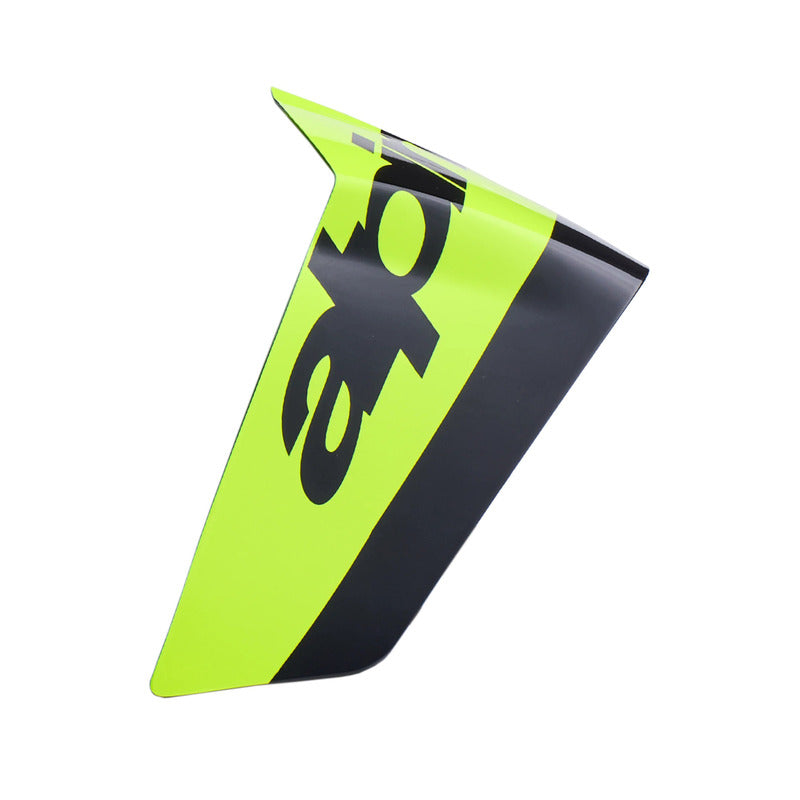 AS8952026 SR10 ARIUS RACE SPOILER BLACK SILVER FLURO YELLOW GLOSS