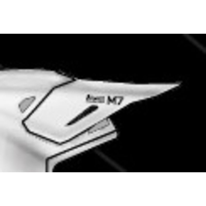SM7 Solid Visor ECE06 White Glossy