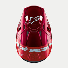 Alpinestars Visor SM10 22.06 - Flood Fluro Red Red Matt and Gloss