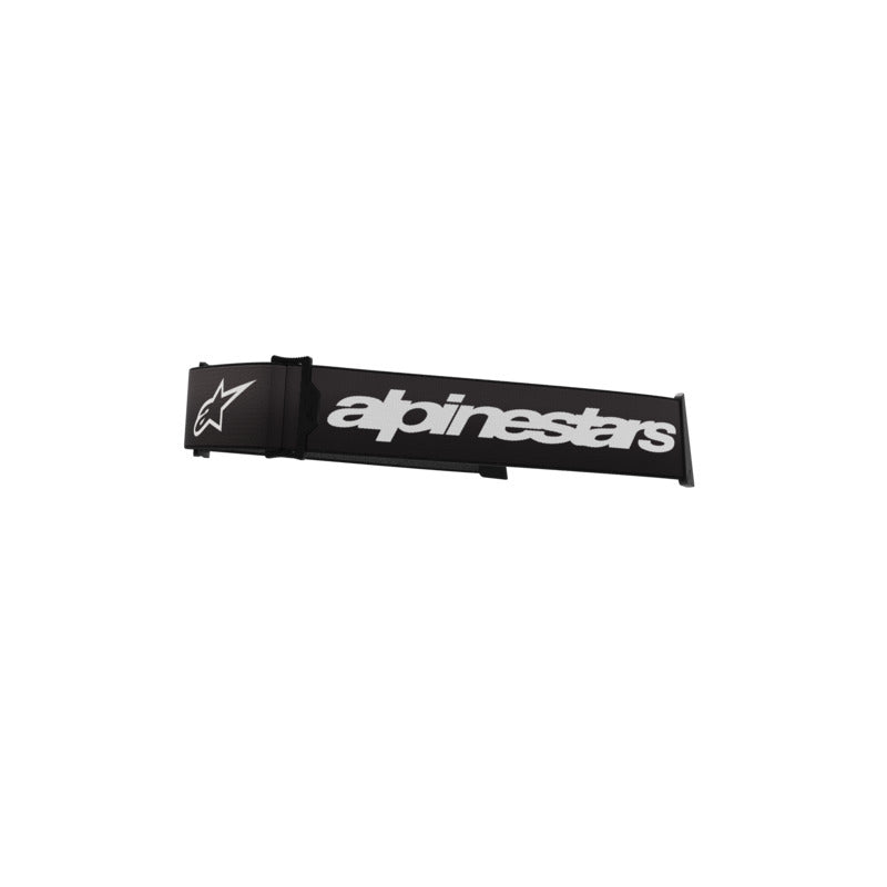 Alpinestars Supertech / Vision 8 Goggle Strap Black White