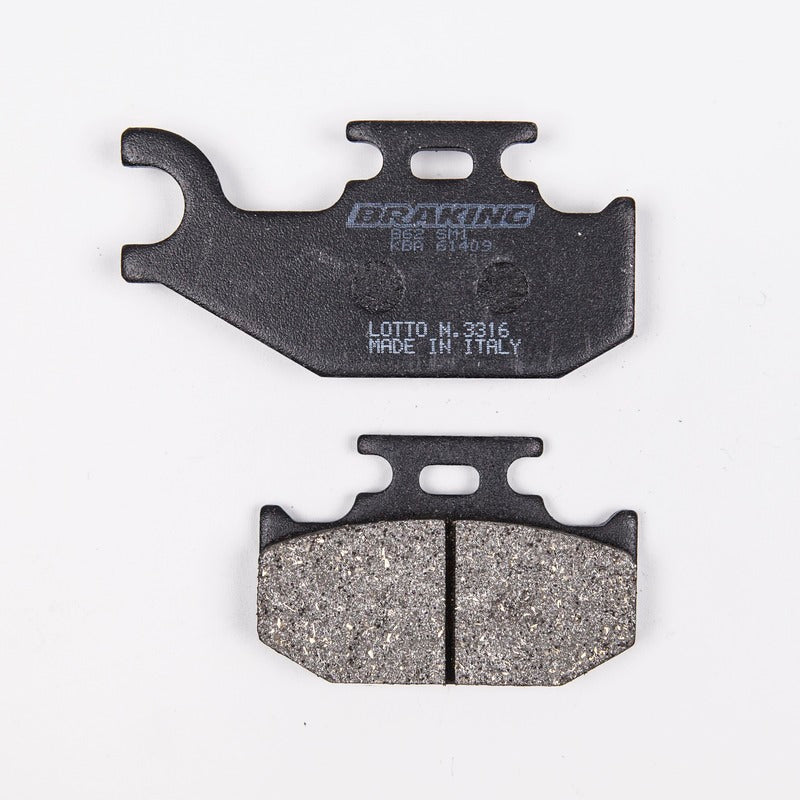 BRAKING PADS - 862 | SM1 SEMI METALLIC