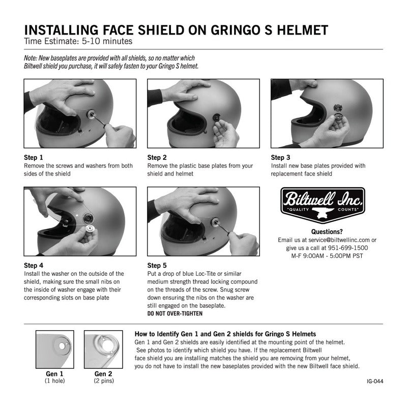 BW1111 GRINGO S GEN 2 FLAT SHIELD GOLD MIRROR