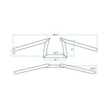 KEYSTONE 1" BARS | BLACK SLOTTED