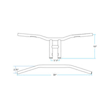 TYSON XL 10" BARS | CHROME SLOTTED