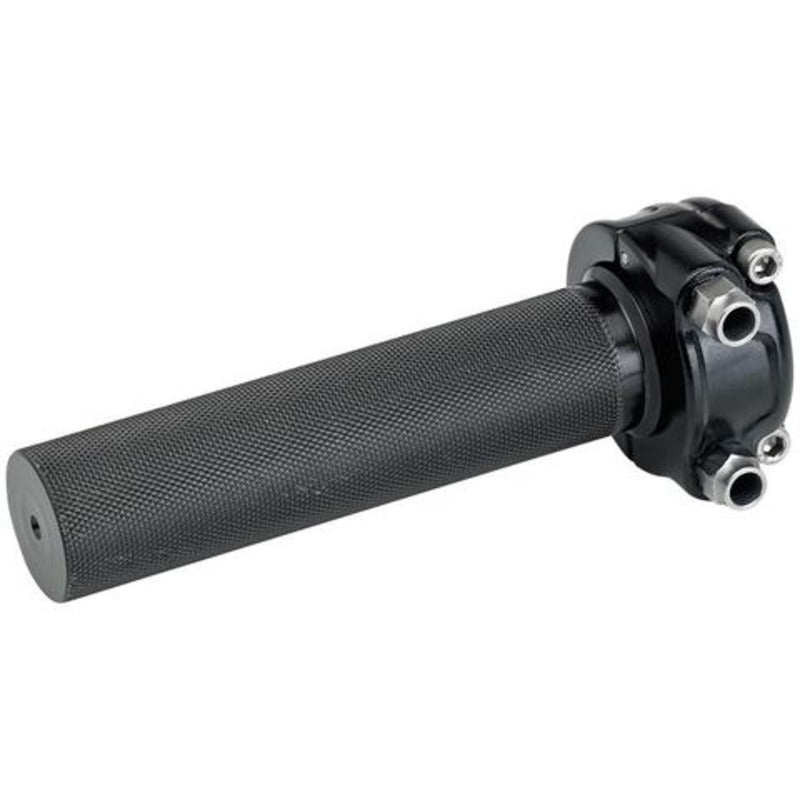 CAST WHISKEY DUAL 1" THROTTLE | BLACK DUAL CABLE