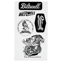 BILTWELL STICKER SHEET A