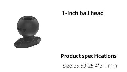 Chigee One Inch Ball Head Mount | 1" Ball Mount
