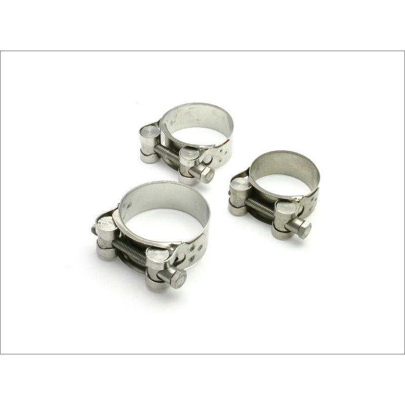 DRC EXHAUST CLAMP | STAINLESS | 44-47mm