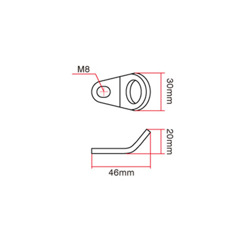 DRC TIE DOWN HOOK POINTS | STD | 2 PCS