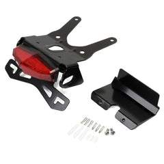 DRC TAIL LIGHT &amp; PLATE HLDR EDGE 2 ALLOY | CRF250L/M/Rally '17- | RED LENSE