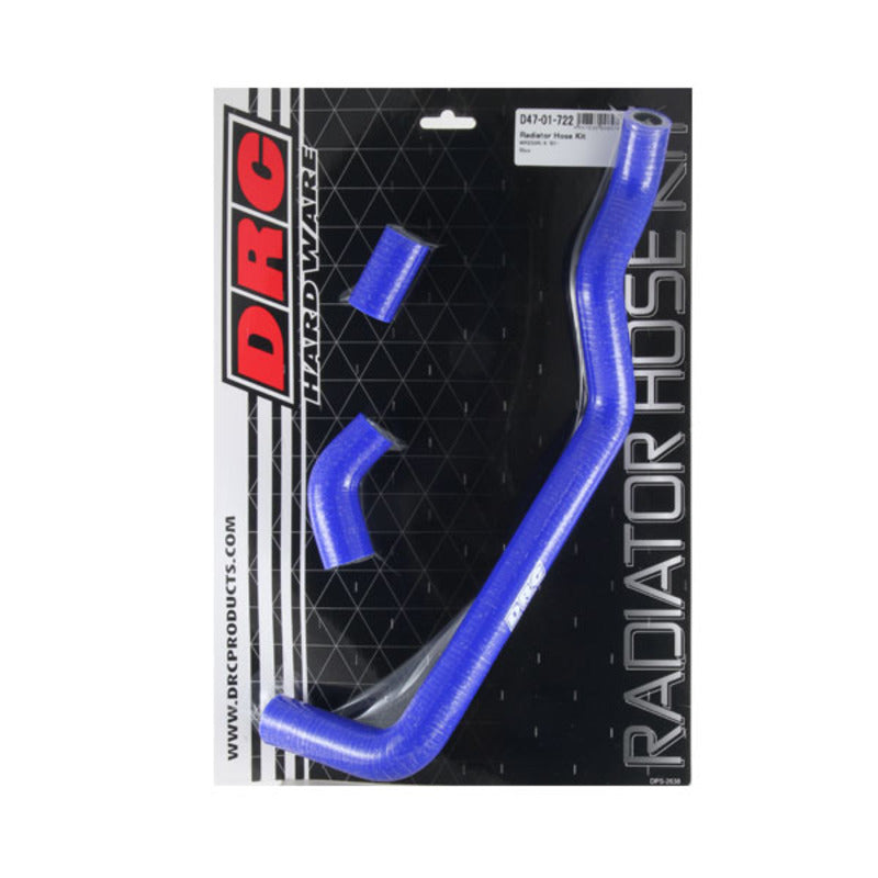 DRC RADIATOR HOSE KIT | WR250R/X '07- | BLUE $#$