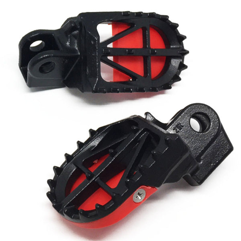 DRC FOOTPEG MOTARD WITH SLIDER | DRZ400R/S/SM,RMX-250R/S, RM125/250 '91-'02 | 50mm CrMo BLACK $#$