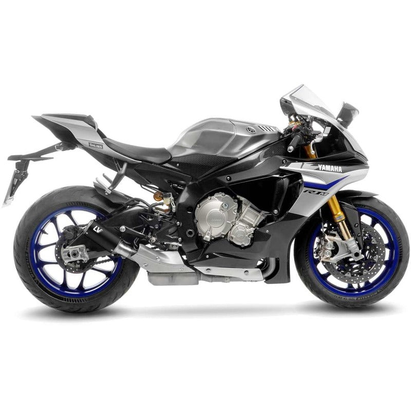 LV SLIP-ON | LV CORSA | STAINLESS BLACK | YZF-R1M '20>