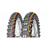 TERRA FORCE MX SOFT-MED | 100/100-18 59M MOTOCROSS RED &amp; YELLOW STRIPE $#$
