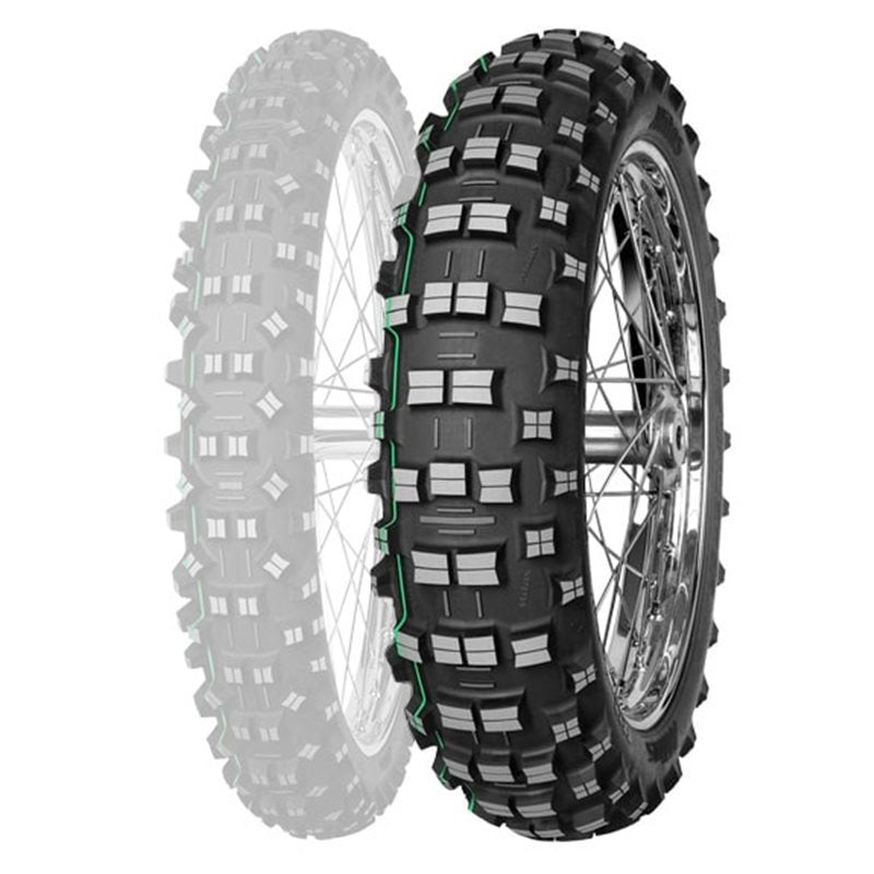 TERRA FORCE EF SUPER LIGHT | 120/90-18 65M GREEN STRIPE DOT FIM