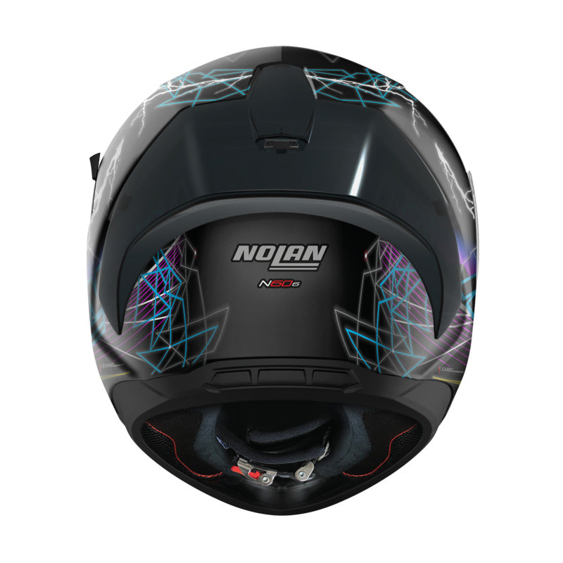 N60-6 SPORT FULL FACE RAINDANCE | FLAT BLACK-MULTI COLOUR