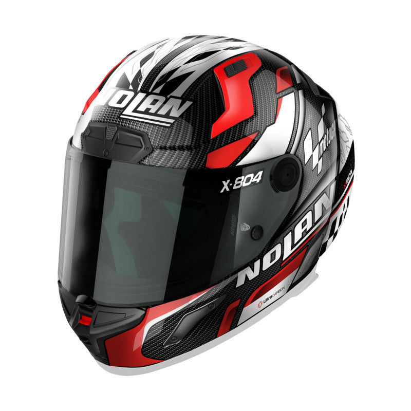 NHX804022 X-804 RS FULL FACE MOTOGP | CARBON-RED-WHITE