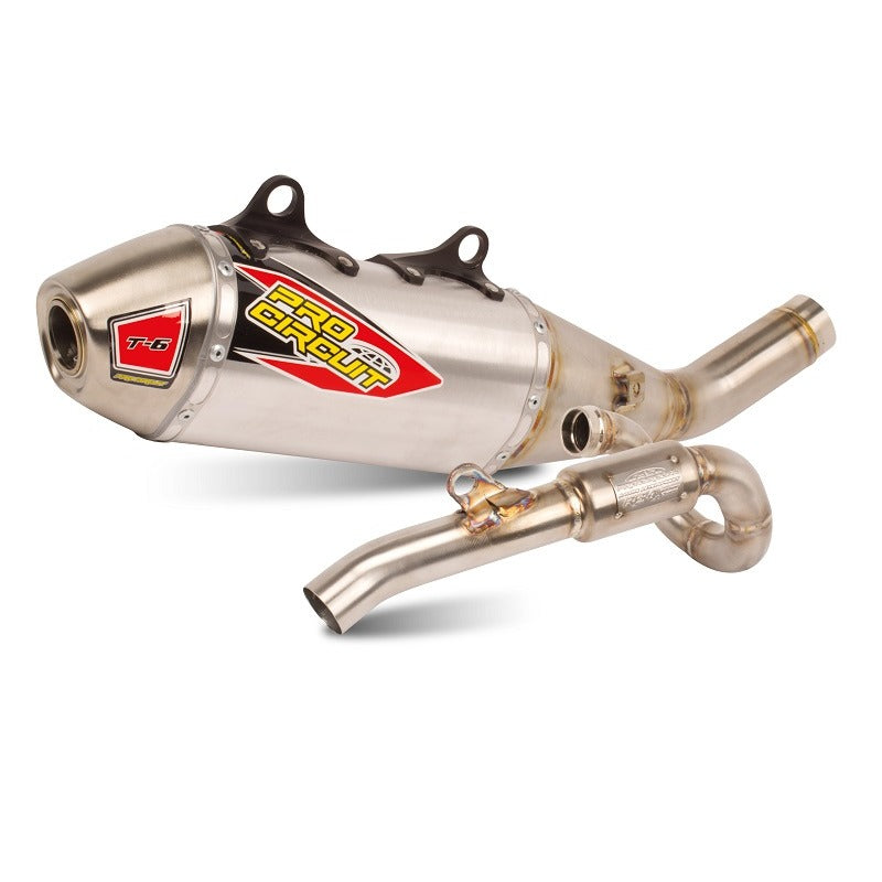 TRIUMPH TF250X 25 T6 STD SYSTEM | Stainless System, US Spec not MA Legal