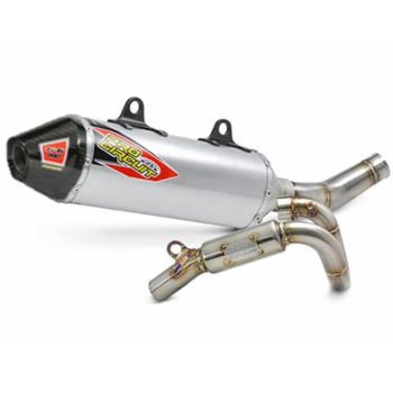 350SXF / FC350 16-18 T6 PRO | System, S/L Tubing, with Ti Silencer, Carb End Cap, MA legal $#$