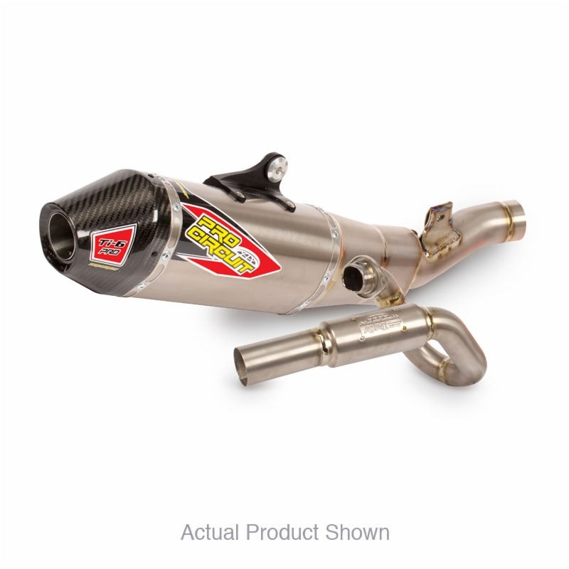 KX450 24-26 Ti-6 PRO SYSTEM | CARBON END CAP, FULL TITANIUM SYSTEM, MA LEGAL