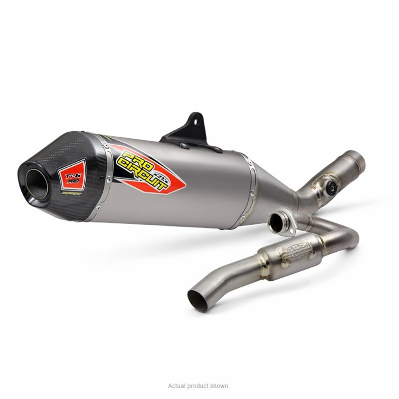 RMZ250 19-27 Ti-6 PRO SYSTEM | Carbon End Cap, Full Titanium System, FIM legal