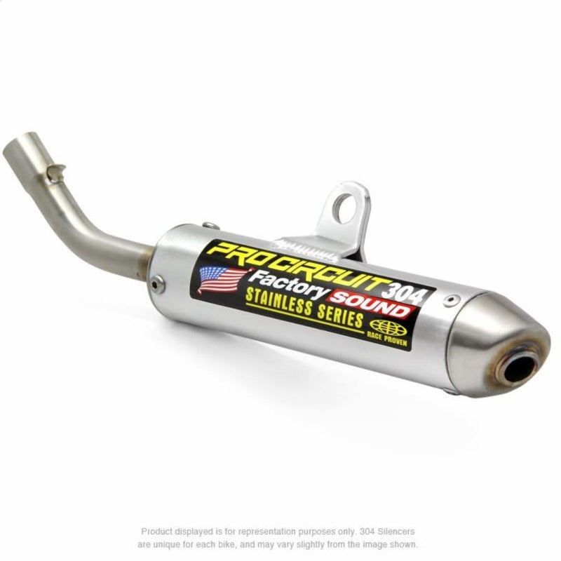 125SX/150SX; TC125 16-18 304 STANDARD SILENCER $#$