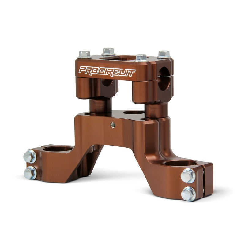 TOP CLAMP KLX110/L 02-25 | with adjustable Bar Mount
