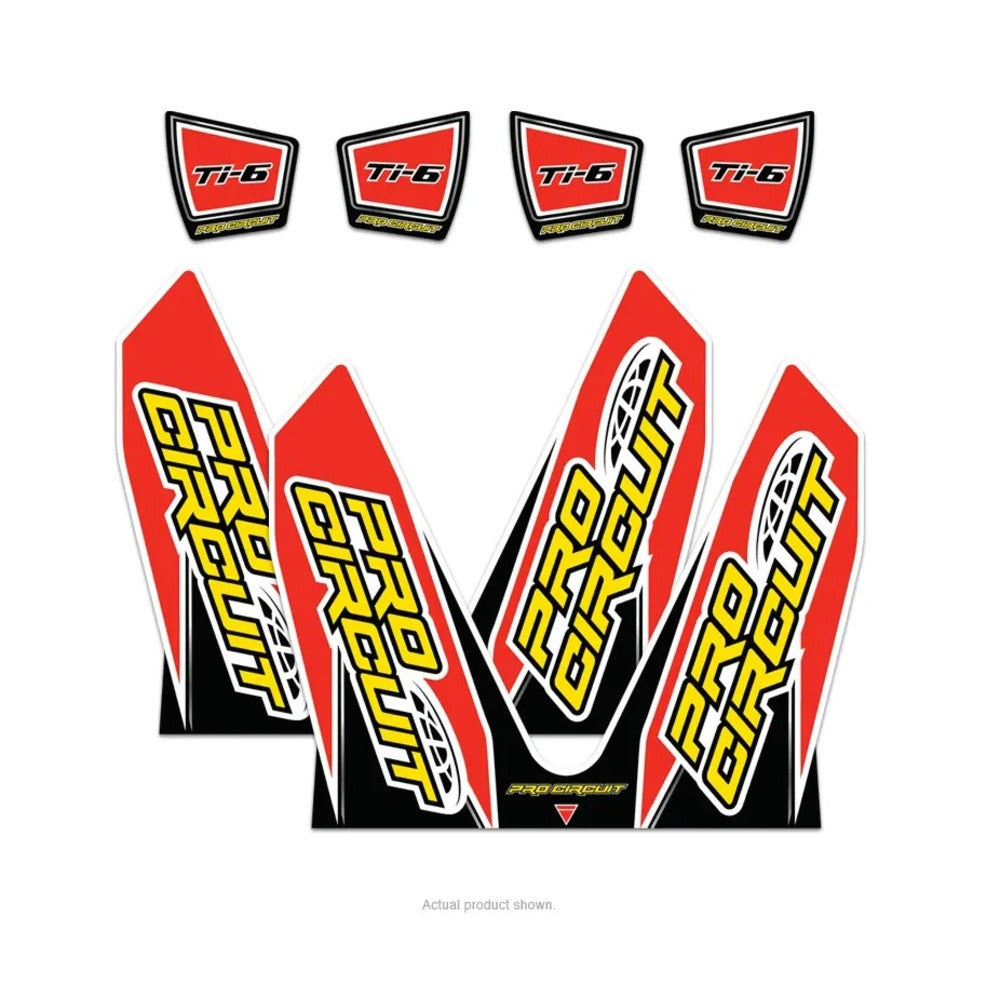 TI-6 DECAL CRF DUAL SYSTEMS | CRF250/450