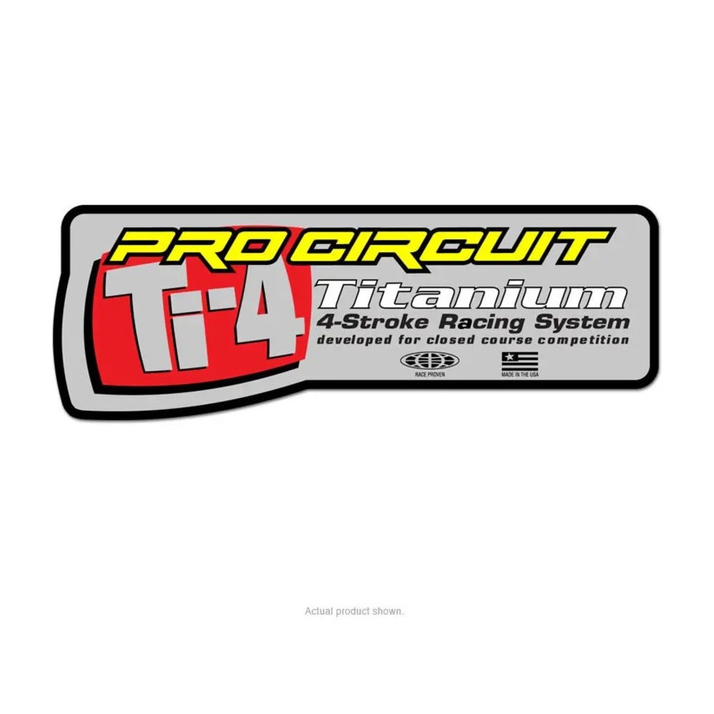 Ti-4 SILENCER STICKER