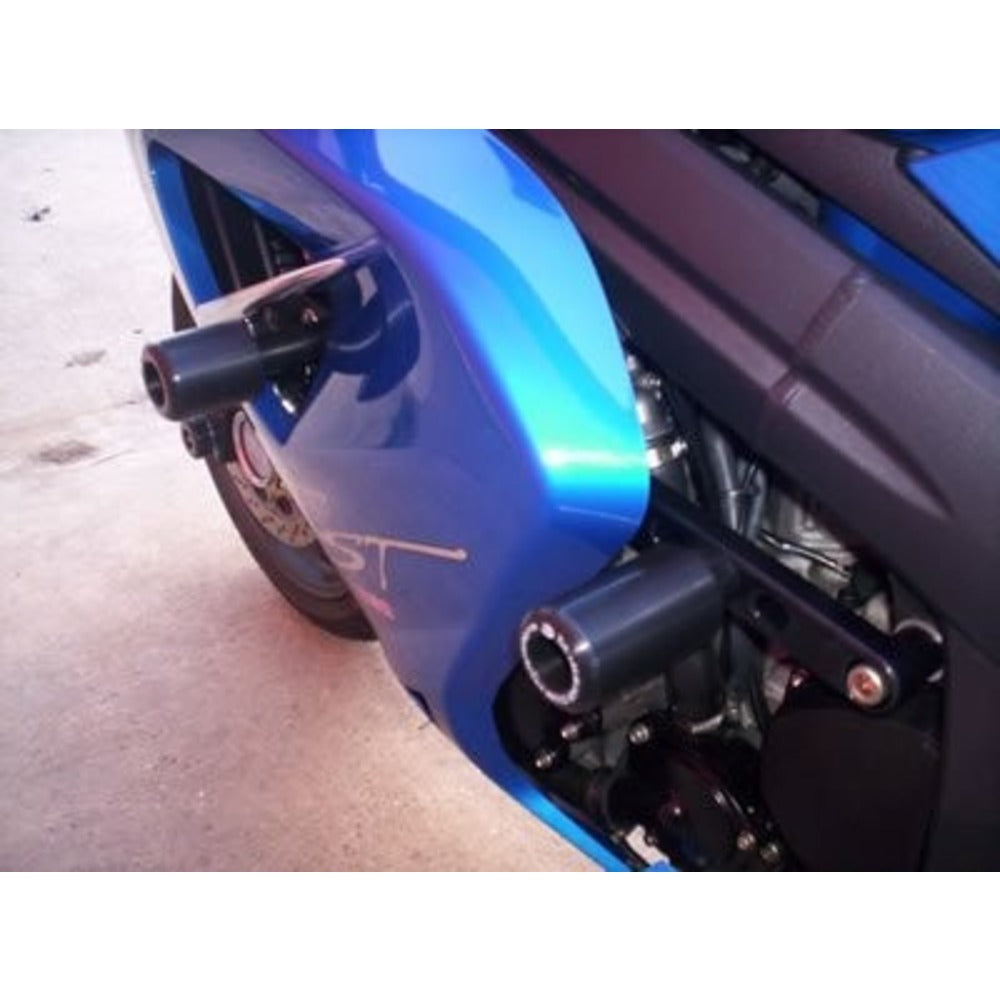 Crash Protectors Trmph Sprint ST '05- (set of 4 protectors) BLACK