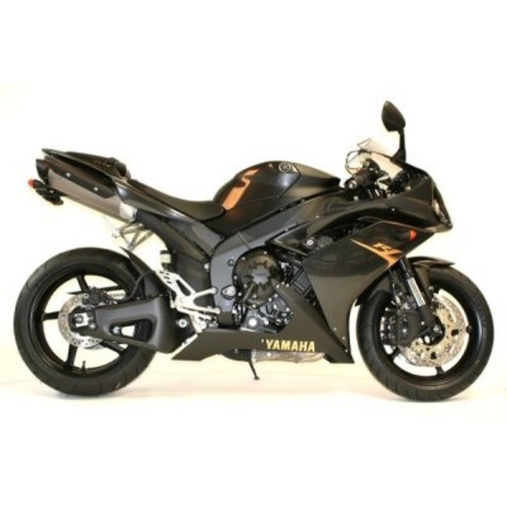 Crash Protectors AERO (lowers) Yamaha YZF-R1 '07-'14 BLACK