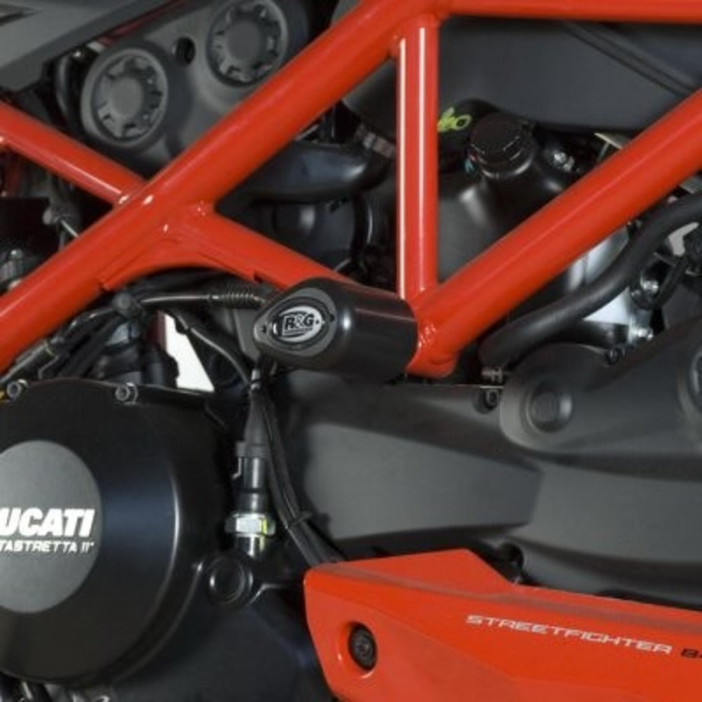 Crash Protectors AERO Ducati 848 Streetfighter BLACK