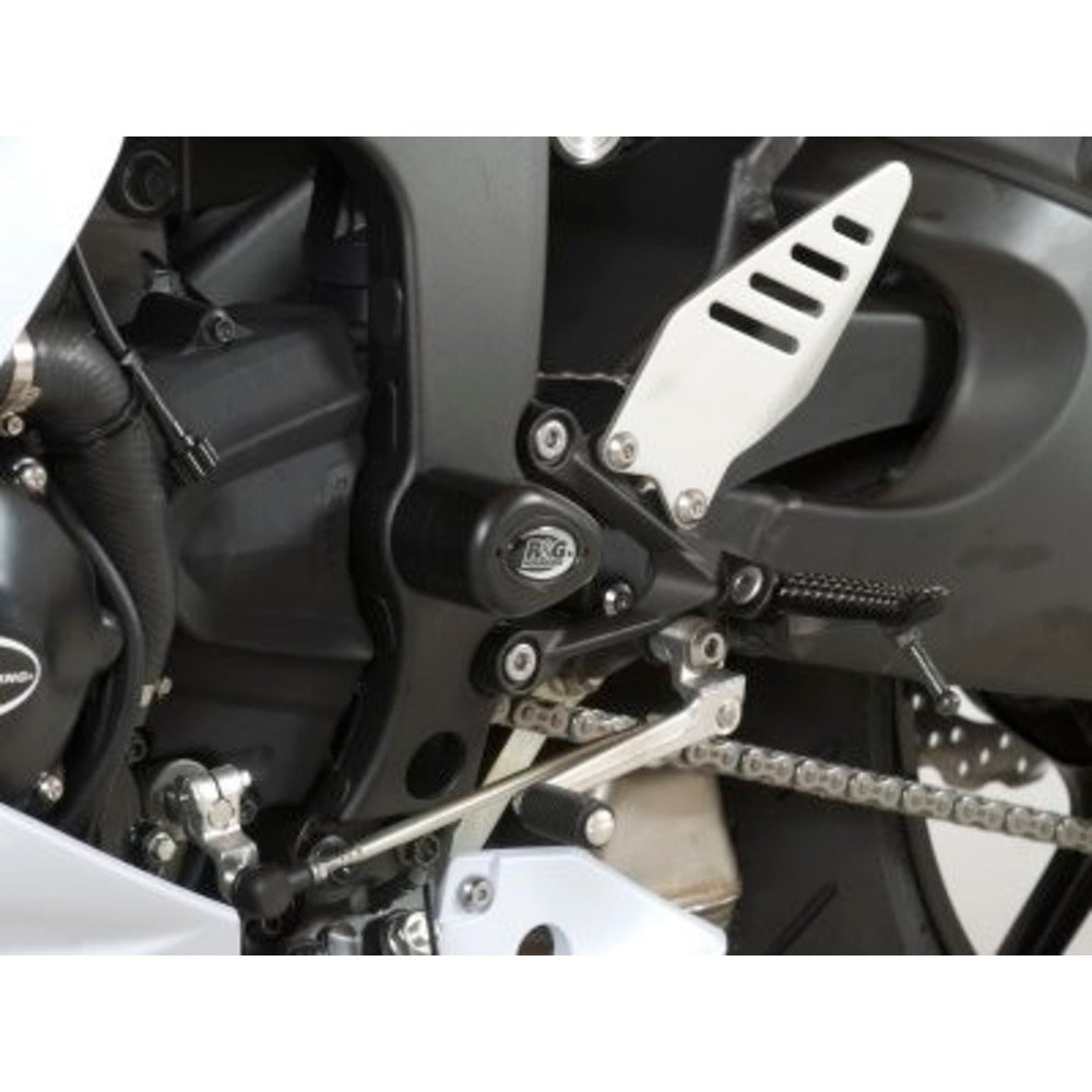 Crash Protectors AERO swingarm pivot Kawasaki ZX-6R '13- BLACK