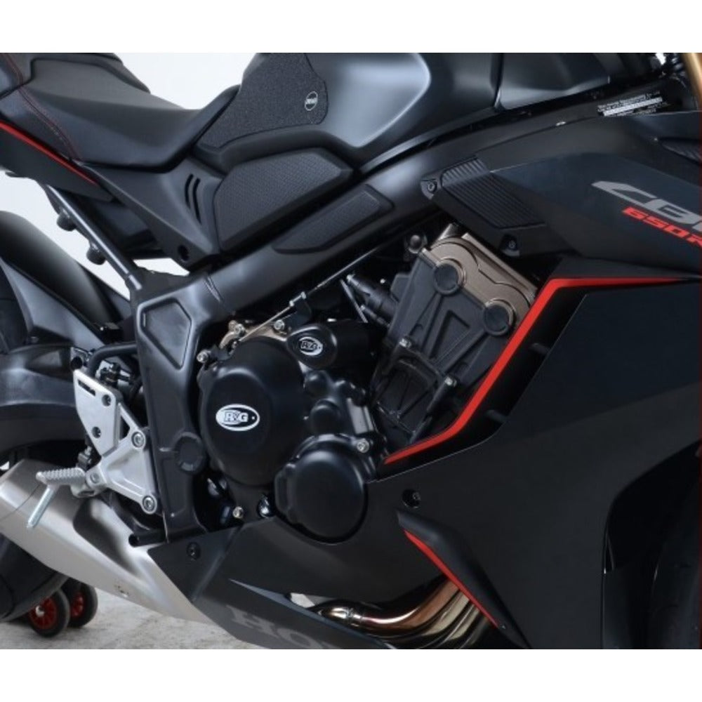 Frame Sliders AERO No-Cut Hon CBR650F, CB650F, CBR650R (Not E-Clutch) BLACK