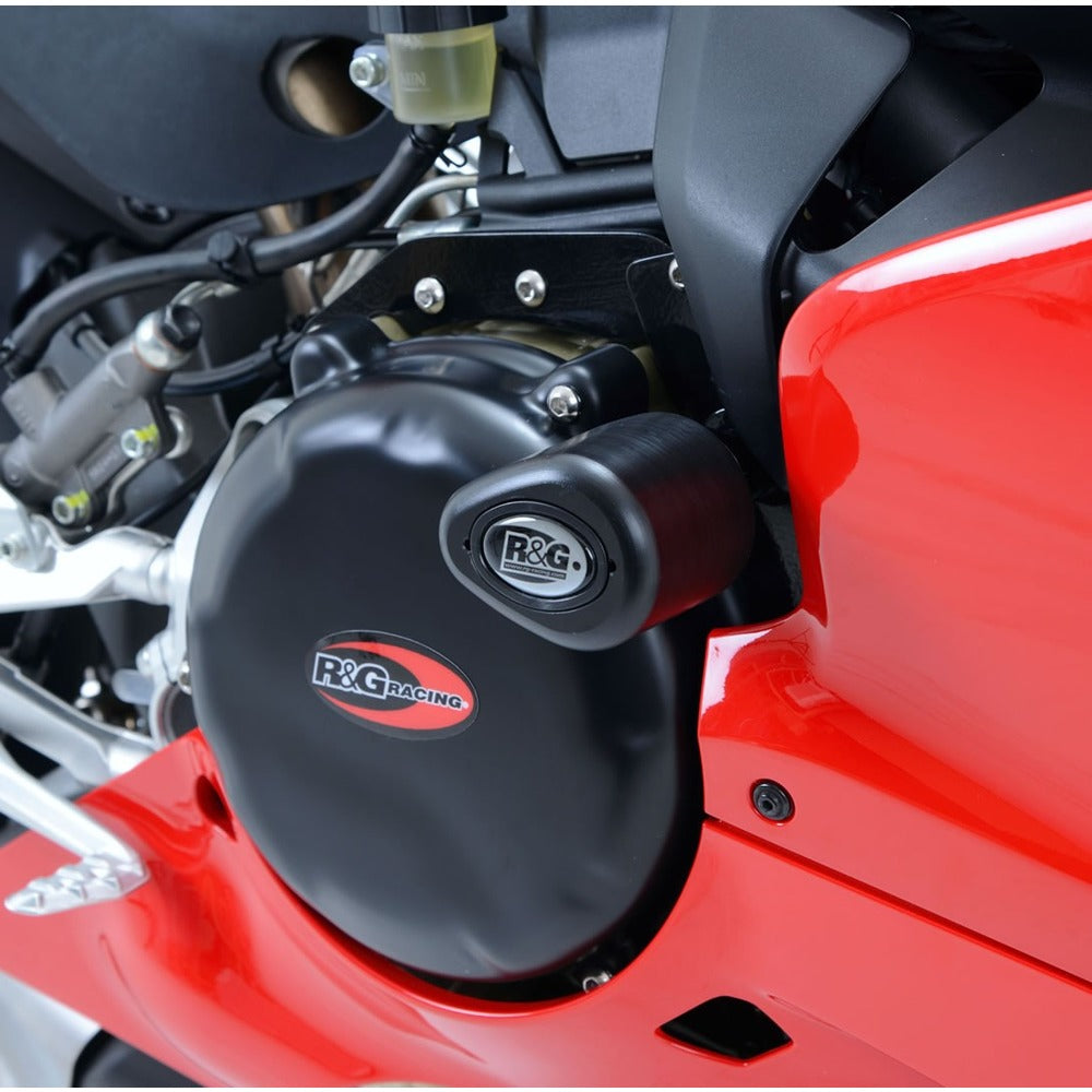 Crash Protectors AERO No-Drill Duc 899/959/1199/1299 Panigale, Panigale V2 BLACK