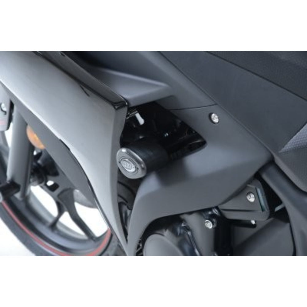 Crash Protectors AERO RACE TYPE Yam YZF-R25 '14-'18 / YZF-R3 '15-'18 BLACK
