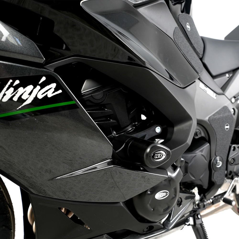Crash Protectors AERO Kaw Z1000SX '17-'19, Ninja 1000SX '20- '24 & Ninja 1100SX '25- BLACK